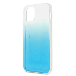 Оригинален твърд гръб MERCEDES Clear MEHCP12MCLGBL - iPhone 12 / 12 Pro син - Img 5