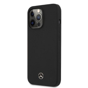 Оригинален твърд гръб MERCEDES Silicone MagSafe MEHMP13XSILBK - iPhone 13 Pro Max черен - Img 2
