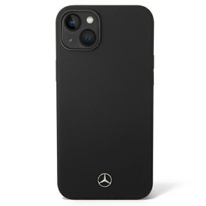 Оригинален твърд гръб MERCEDES Silicone MEHCP14MSILBK - iPhone 14 Plus черен - Img 2
