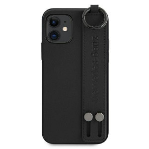Оригинален твърд гръб MERCEDES Strap MEHCP12SLSSBK - iPhone 12 mini черен - Img 3