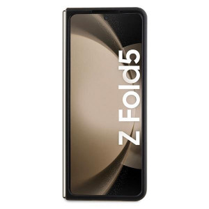 Оригинален твърд калъф KARL LAGERFELD Silicone Ikonik KLHCZFD5SNIKBCK - Samsung Galaxy Z Fold5 черен - Img 4
