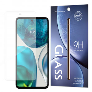 Плосък закален стъклен протектор 9H WOZINSKY - Moto g52 - Img 1