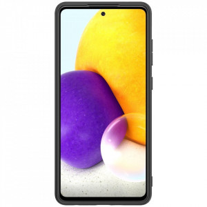 Подсилен гръб с гел рамка NILLKIN Textured - Samsung Galaxy A72 черен - Img 2