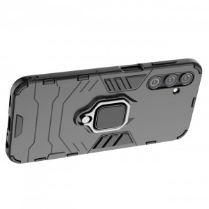Подсилен гръб с магнитна стойка Ring Armor - Samsung Galaxy A24 черен - Img 11