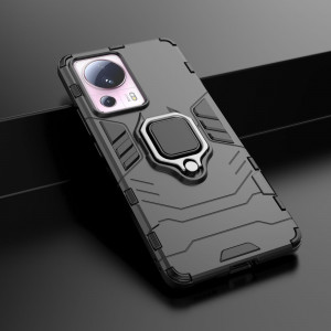 Подсилен гръб с магнитна стойка Ring Armor - Xiaomi 13 Lite черен - Img 6