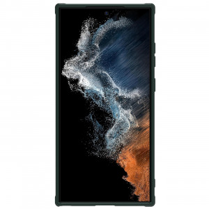 Подсилен гръб с подвижно покритие за камерата NILLKIN Textured S - Samsung Galaxy S22 Ultra зелен - Img 3