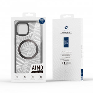 Подсилен гръб Dux Ducis Aimo MagSafe - iPhone 15 черен - Img 11