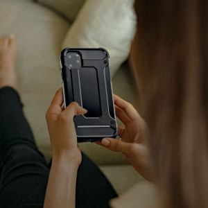 Подсилен гръб FORCELL Armor - iPhone 15 Pro Max черен - Img 11