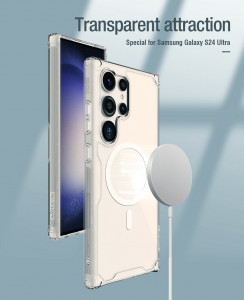 Подсилен гръб NILLKIN Nature Pro MagSafe - Samsung Galaxy S24 Ultra бял - Img 6