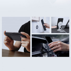 Подсилен гръб NILLKIN Super Frosted Shield Pro MagSafe - Samsung Galaxy S23+ черен - Img 9