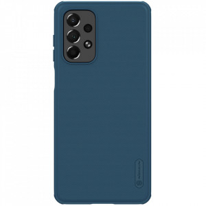 Подсилен гръб NILLKIN Super Frosted Shield Pro - Samsung Galaxy A73 5G син - Img 1