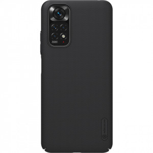 Подсилен гръб NILLKIN Super Frosted Shield - Xiaomi Poco M4 Pro 5G / Redmi Note 11S 5G / 11T 5G черен - Img 1