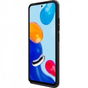 Подсилен гръб NILLKIN Super Frosted Shield - Xiaomi Poco M4 Pro 5G / Redmi Note 11S 5G / 11T 5G черен - Img 4