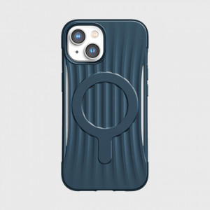 Подсилен гръб Raptic X-Doria Clutch MagSafe - iPhone 14 син - Img 2