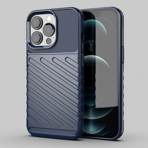 Подсилен гръб Thunder - iPhone 13 Pro син - Img 3