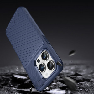Подсилен гръб Thunder - iPhone 14 Pro син - Img 3