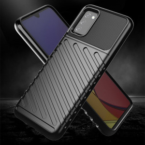 Подсилен гръб Thunder - Samsung Galaxy A03s черен - Img 6