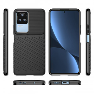 Подсилен гръб Thunder - Xiaomi Poco F4 черен - Img 2