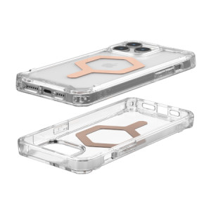 Подсилен гръб UAG Plyo Pro MagSafe - iPhone 15 Pro Max ice-gold розов - Img 6