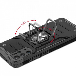 Подсилен гръб WOZINSKY Ring Armor със стойка - Samsung Galaxy S20+ / S20+ 5G розов - Img 5