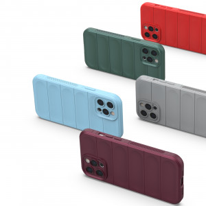 Подсилен гъвкав гръб Magic Shield - iPhone 12 Pro Max тъмносин - Img 14