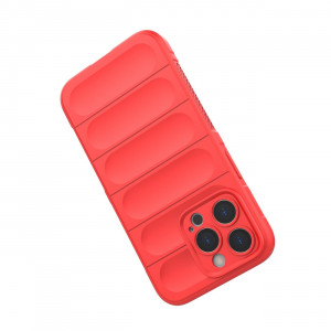 Подсилен гъвкав гръб Magic Shield - iPhone 13 Pro Max червен - Img 3