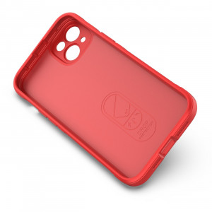 Подсилен гъвкав гръб Magic Shield - iPhone 14 Plus червен - Img 2