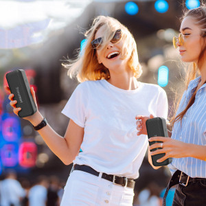 Преносима Bluetooth 5.3 колонка TRONSMART T2 Mini 2023 10W черна - Img 9