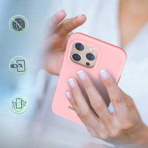 Противоударен гръб CHOETECH MFM Anti-drop MagSafe - iPhone 13 Pro Max розов - Img 8