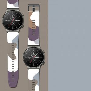Силиконова каишка Moro - Huawei Watch GT 2 Pro (10) камуфлаж - Img 3