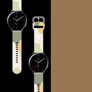 Силиконова каишка Moro - Samsung Galaxy Watch4 Classic 42mm (14) камуфлаж - Img 3