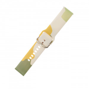 Силиконова каишка Moro - Samsung Galaxy Watch4 Classic 42mm (14) камуфлаж - Img 1