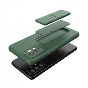 Силиконов гръб със стойка WOZINSKY Kickstand - Xiaomi Redmi Note 11 Pro / 11 Pro 5G / 11E Pro черен - Img 6