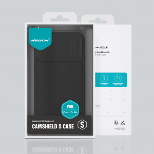 Силиконов гръб с подвижно покритие за камерата NILLKIN CamShield S - iPhone 14 Pro Max зелен - Img 5