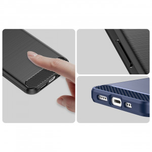 Силиконов гръб Carbon - iPhone 14 Plus черен - Img 11