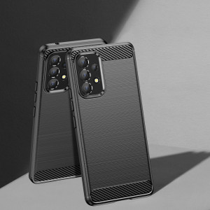 Силиконов гръб Carbon - Samsung Galaxy A53 5G черен - Img 7