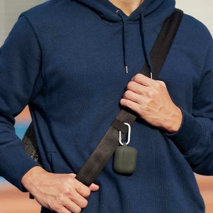 Силиконов калъф за слушалки UNIQ Vencer - AirPods Pro 2nd сив - Img 4