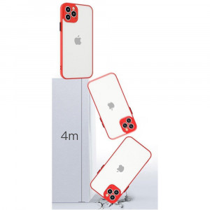 Силиконов полупрозрачен гръб Milky - iPhone 12 mini червен - Img 12