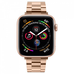 Стоманена каишка SPIGEN Modern Fit - Apple Watch 40mm Series 4 / 38mm Series 3 / 38mm Series 2 / 38mm (1st gen) розово злато - Img 7