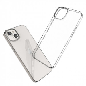 Тънък силиконов гръб 0.5mm - iPhone 14 Plus прозрачен - Img 6