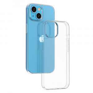 Тънък силиконов гръб 0.5mm - iPhone 15 прозрачен - Img 5