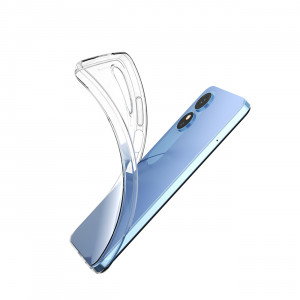 Тънък силиконов гръб 0.5mm - OPPO A17 thin cover прозрачен - Img 8