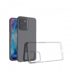 Тънък силиконов гръб 0.5mm - Realme C35 прозрачен - Img 2