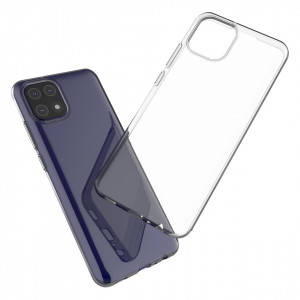 Тънък силиконов гръб 0.5mm - Samsung Galaxy A03 прозрачен - Img 6