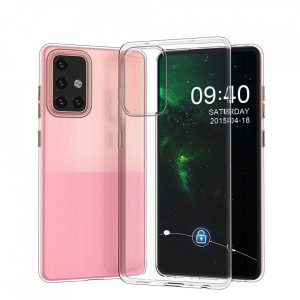 Тънък силиконов гръб 0.5mm - Samsung Galaxy A73 5G прозрачен - Img 8