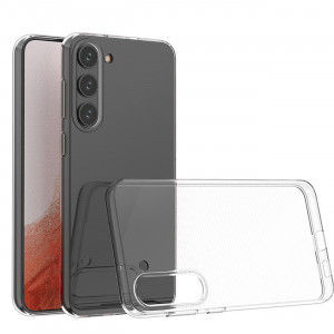 Тънък силиконов гръб 0.5mm - Samsung Galaxy S23+ прозрачен - Img 8