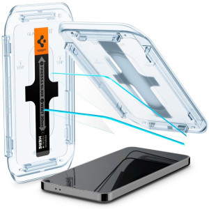 2 бр. закален стъклен протектор SPIGEN TR Ez Fit с инструмент за поставяне - Samsung Galaxy S24+ - Img 10
