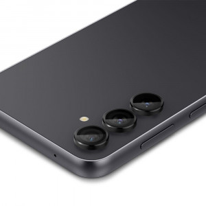 2 бр. протектор за камера SPIGEN Optik TR Ez Fit - Samsung Galaxy S23 FE черен - Img 3
