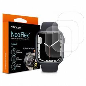 3 бр. Гъвкав протектор SPIGEN Neo Flex - Apple Watch 45mm Series 7 - Img 1