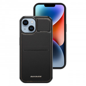 3 в 1 гръб със стойка и слот за карти Dux Ducis Rafi MagSafe със система против кражба - iPhone 15 черен - Img 4